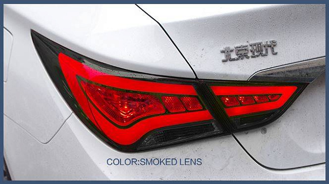 картинка Задние фары для Hyundai Sonata 2011-2014 магазин  StreetTuning 