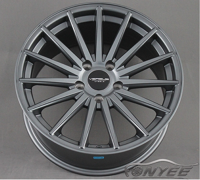 картинка Новые диски Vossen VFS2 Replica R17 5X114,3 ET35 J8 серый мат магазин  StreetTuning 