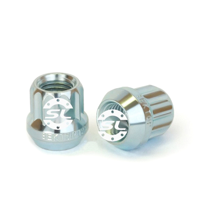 картинка Гайка Starleks M12X1.5, конус,высота 21.3 мм, 6-лучевая звезда магазин  StreetTuning 