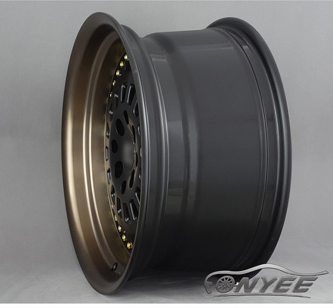 картинка Новые диски ESM 015 R16 4x100-114,3 ET21 J8 бронза + черный мат магазин  StreetTuning 