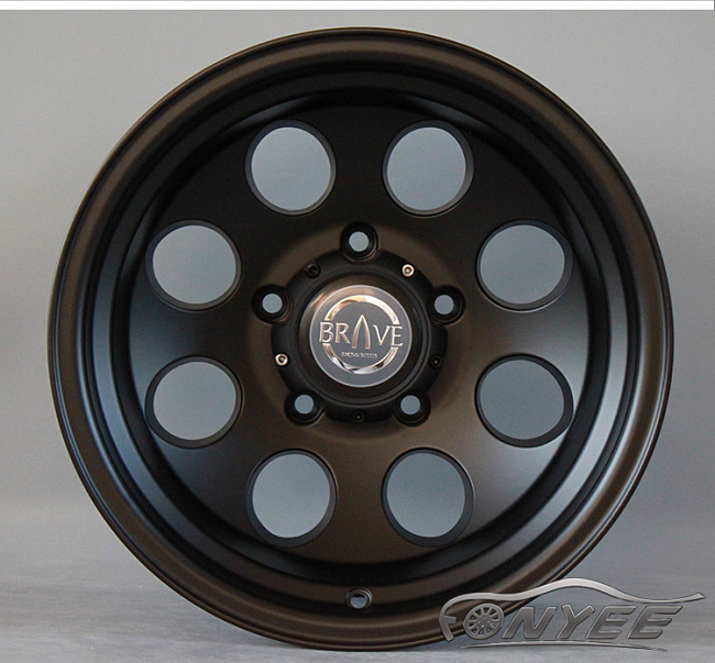 картинка Новые диски GT wheels style 2 R15 5x139,7 ET-38 J10 черный мат магазин  StreetTuning 