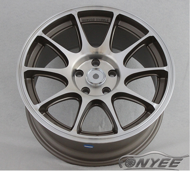 картинка Новые диски Bnsure Wheels R18 J9,5 ET25 5x114,3 серебро + бронза магазин  StreetTuning 
