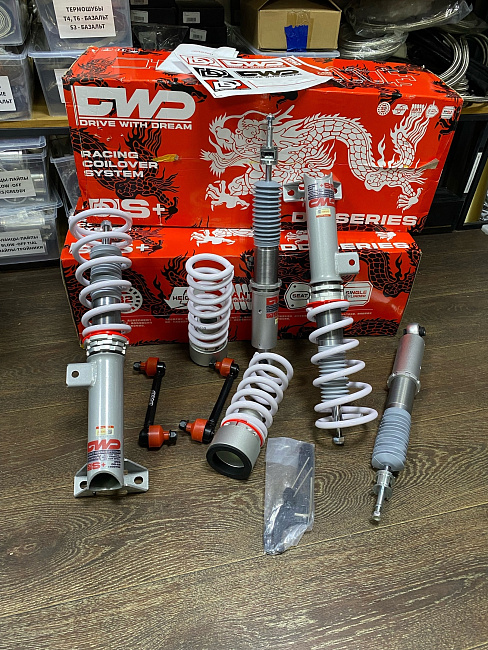 картинка Винтовая подвеска койловеры DWD Street series для Mercedes-Benz E-Class 4th Gen 2WD 09-16 магазин  StreetTuning 