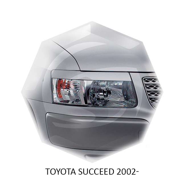 картинка Реснички на фары для  TOYOTA SUCCEED 2002-2014г магазин  StreetTuning 