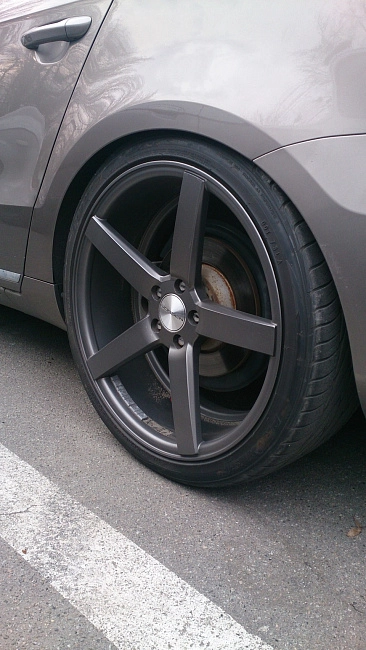 картинка Новые диски Vossen CV3 Replica R18 5X112 ET42 J8,5 серые матовые магазин  StreetTuning 