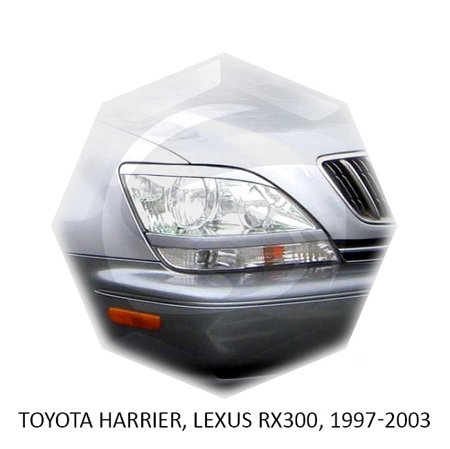 картинка Реснички на фары для  TOYOTA HARRIER, LEXUS RX300 1997-2003г магазин  StreetTuning 