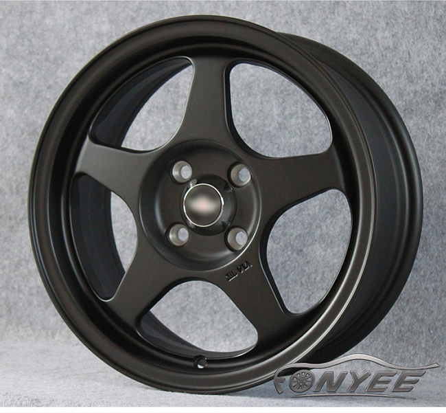 картинка Новые диски AVID.1 AV-08 R15 4X100 ET35 J6,5 черные магазин  StreetTuning 
