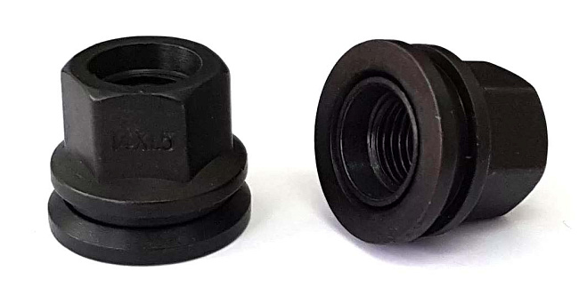 картинка Гайка Starleks M14x1.5, пресс шайба,h- 22 мм, кл-21 мм для Ford transit магазин  StreetTuning 