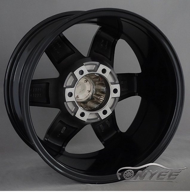 картинка Новые диски Powcan модель R17 J8 ET0 6x139,7 черный глянец магазин  StreetTuning 