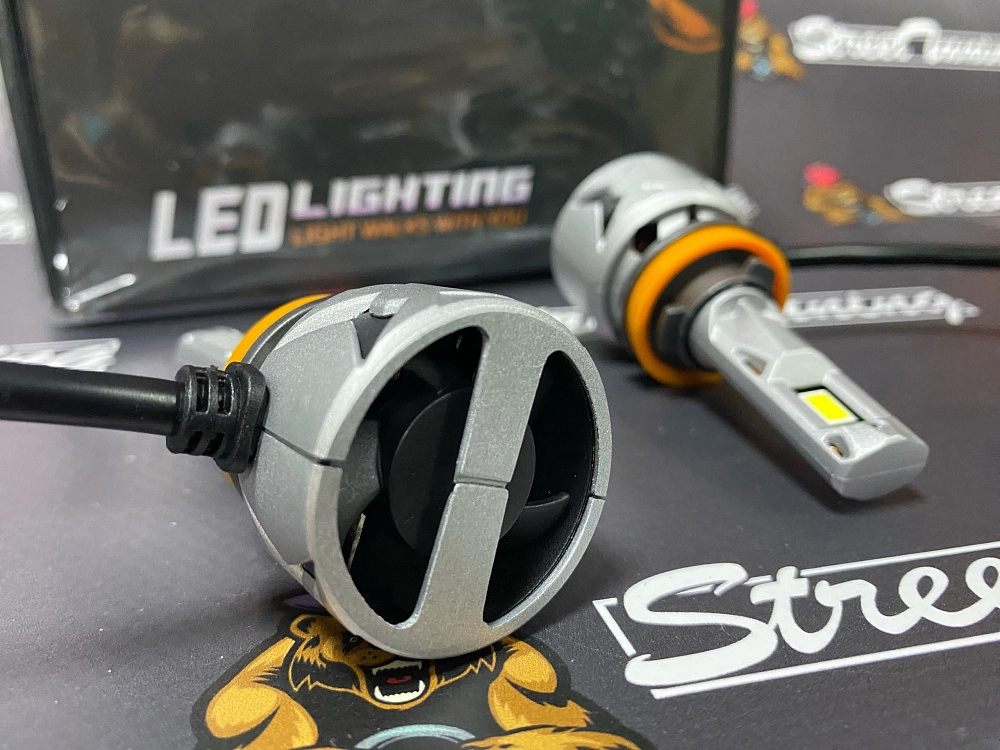 картинка Автомобильные светодиодные лампы FATEEYE F27 Led - H11 6500к от магазина  StreetTuning