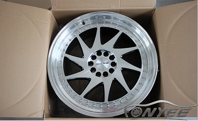 картинка Новые диски Zedd SLT R20 5X114,3/5X120 ET25 J11 серебро + полированя полка + черный магазин  StreetTuning 