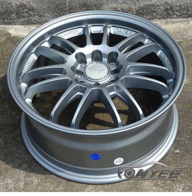 картинка Новые диски RAYS VOLK Racing RE30 R16 4x100-4x114,3 ET35 J7 серые магазин  StreetTuning 