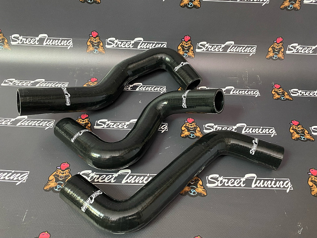 картинка Патрубки радиатора для Toyota Vitz Yaris NCP91 XP90 4ZR-FE 1.6L магазин  StreetTuning 