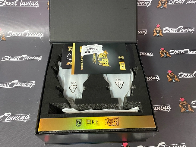 картинка Светодиодные линзы Sanvi K8 ДВОЙНОЙ LASER - 3 дюйма магазин  StreetTuning 