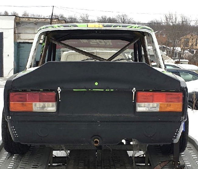 картинка Спойлер DUCKTAIL "CATANA STYLE" ВАЗ 2105/07 магазин  StreetTuning 