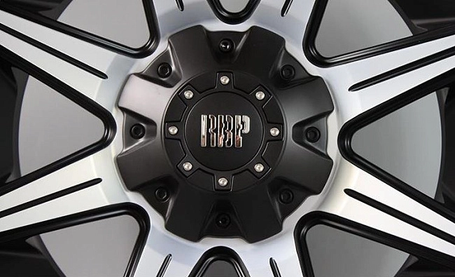 картинка Новые диски RBP 98R R20 6X139,7-135 ET12 J9 черный мат + серебро магазин  StreetTuning 