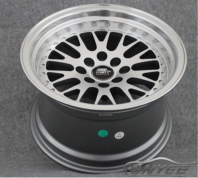 картинка Новые диски ESM 007 R15 4x100-4x114,3 ET10 J9 серые магазин  StreetTuning 