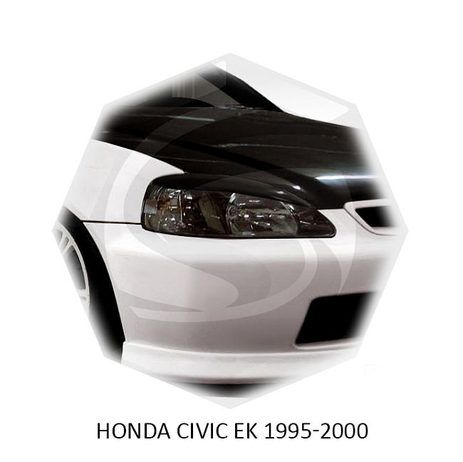 картинка Реснички на фары для  HONDA CIVIC EK 1995-2000г магазин  StreetTuning 