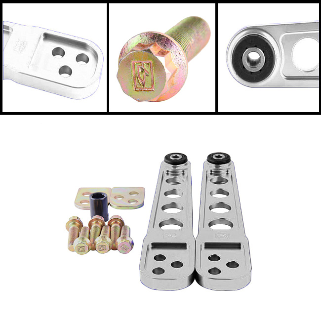 картинка Задние нижние рычаги Epman для ACURA RSX и Honda DC5 2002-06 г, серебряные магазин  StreetTuning 