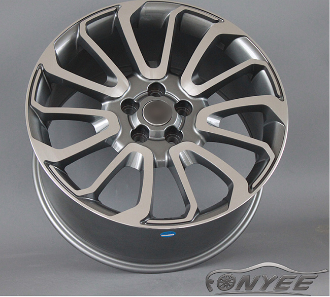 картинка Новые диски Range Rover Autobiography Wheels HSE Sport R22 5x120 ET45 J10 серый глянец + серебро магазин  StreetTuning 