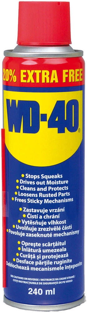 картинка Проникающая смазка WD-40 аэрозоль - 240 мл от магазина  StreetTuning
