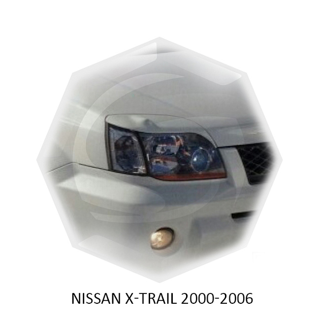 картинка Реснички на фары для  NISSAN X-TRAIL 2000-2006г магазин  StreetTuning 
