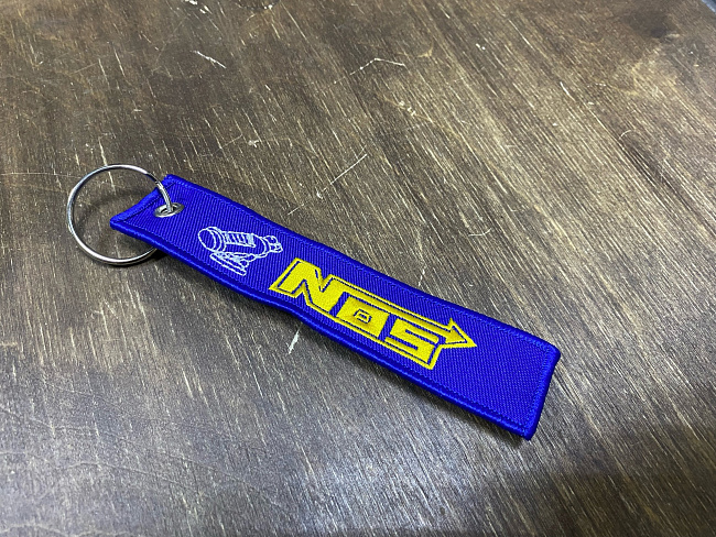 картинка Брелок для Ключей Nitro - тканевый магазин  StreetTuning 