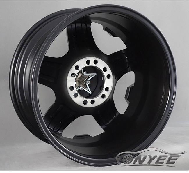 картинка Новые диски KMC XD series Rockstar 1 R20 6X139,7/6X135 ET18 J8,5 черный мат + серебро магазин  StreetTuning 