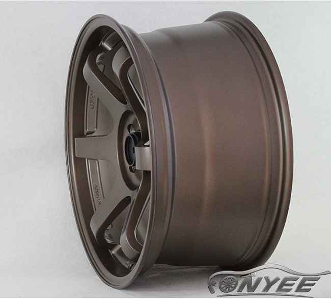 картинка Новые диски Rays TE37 R18 5X108 ET35 J9 цвет насыщенный бронзовый матовый магазин  StreetTuning 
