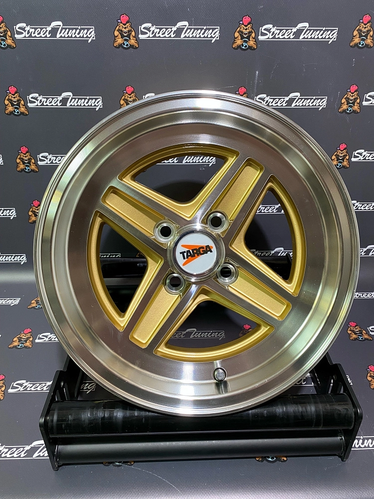 картинка Новые диски Enkei Wheels 471 R13 J7 ET7 4x98 Gold + Silver от магазина  StreetTuning