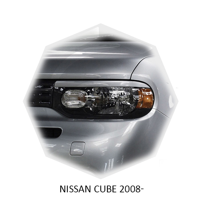 картинка Реснички на фары для  NISSAN CUBE 2009-2012г магазин  StreetTuning 