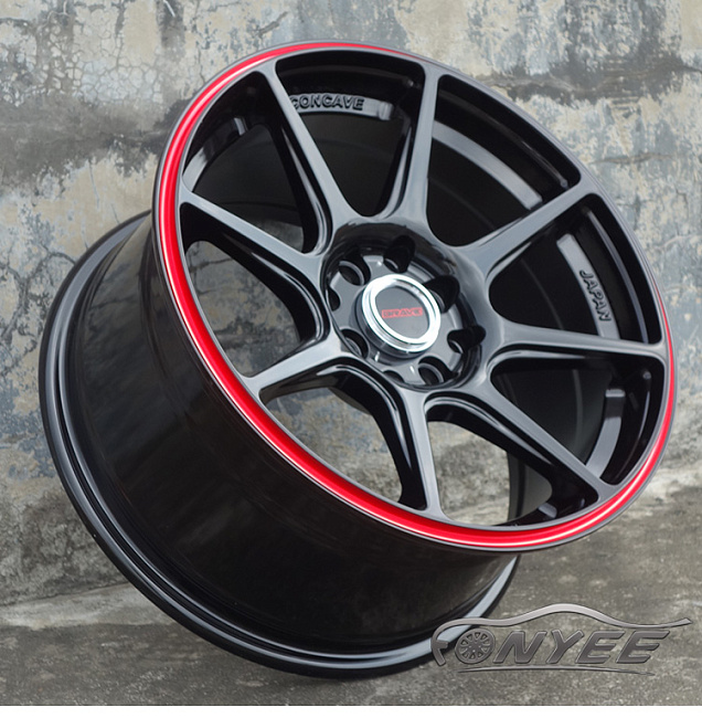 картинка Новые диски BRAVE R16 4x114,3 ET38 J7 черные магазин  StreetTuning 