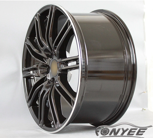 картинка Новые диски Porsche модель 2 R20 5X130 ET55 J9 черный глянец магазин  StreetTuning 
