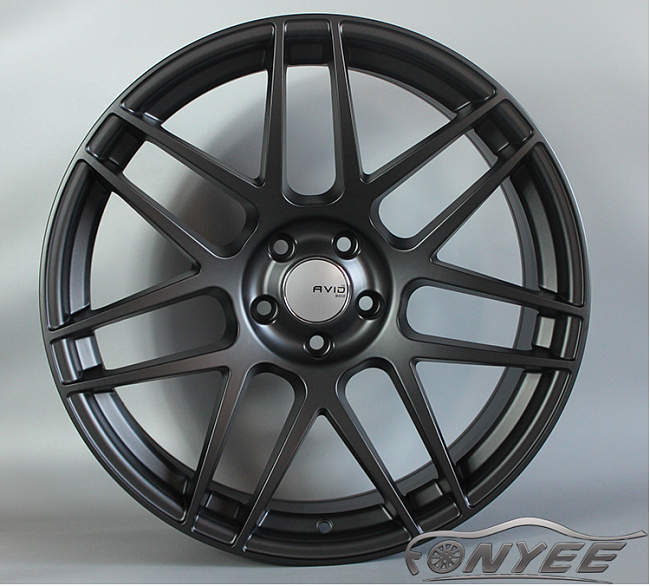 картинка Новые диски CURVA C300 R20 5х114,3 ET35 J8,5 черный мат магазин  StreetTuning 