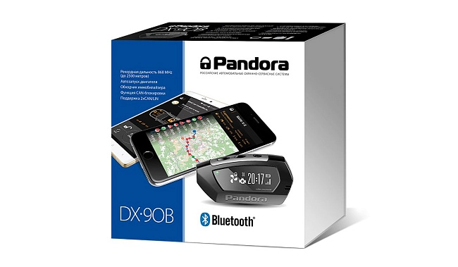 картинка Автосигнализация Pandora DX90B с бесключевым а/запуском магазин  StreetTuning 