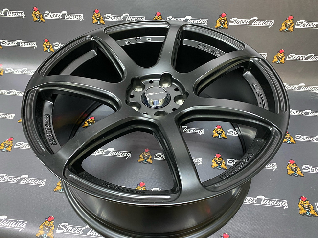 картинка Новые диски Work T7R R19 J8.5 ET38 5x112 Black Mat магазин  StreetTuning 