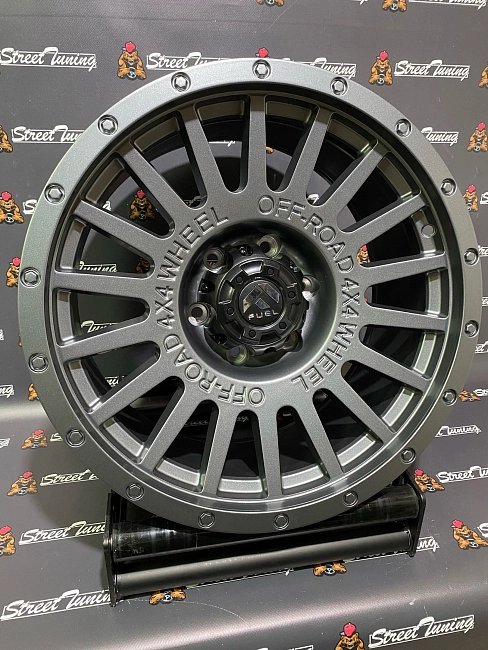 картинка Новые диски FUEL R18 J9 ET0 6X139.7 Matt Gray магазин  StreetTuning 