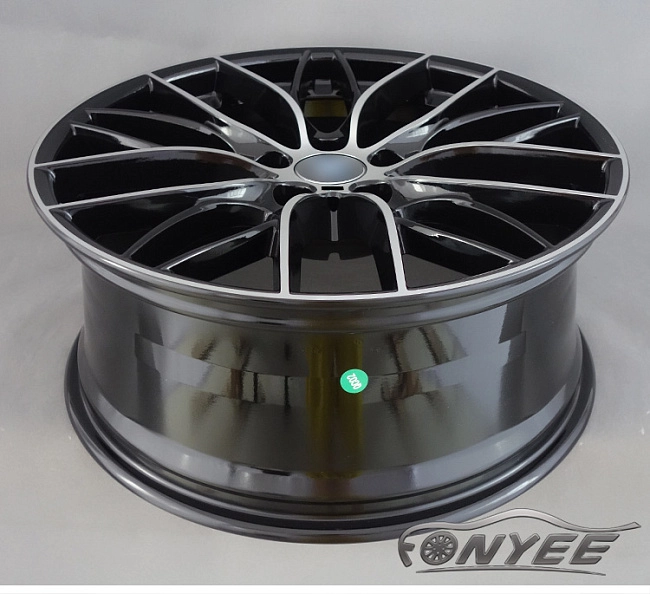 картинка Новые диски BMW Double Spoke 405M R20 5x120 ET35 J9,5 черный глянец + серебро магазин  StreetTuning 
