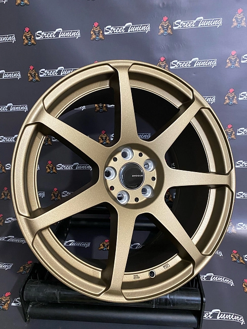 картинка Новые диски Work Emotion T7R R17 J8 ET35 5x100 Satin Bronze магазин  StreetTuning 
