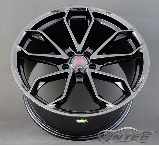 картинка Новые диски HRE S201 Replika R19 5X114,3 ET35 J8,5, черный хром магазин  StreetTuning 