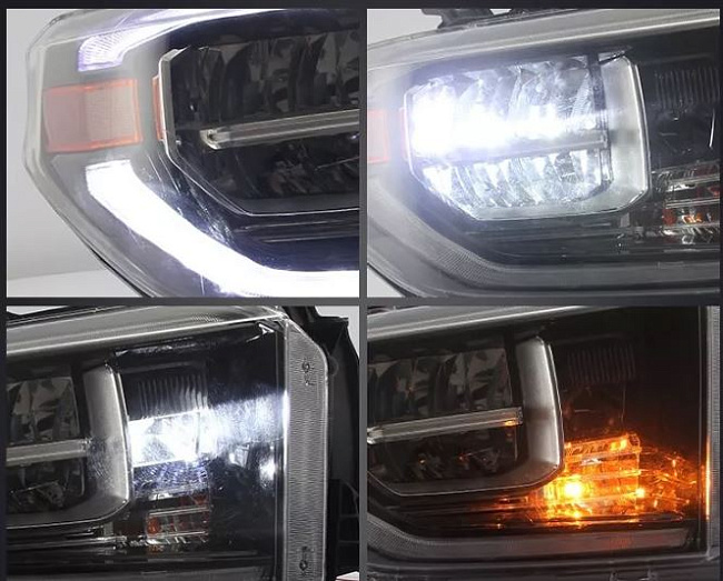 картинка Передние фары для Toyota Tundra 2014-нв магазин  StreetTuning 