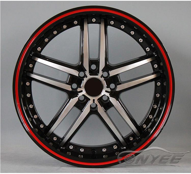 картинка Новые диски Fonyee модель 4 R17 4X100/4X114,3 ET38 J7,5 черный мат магазин  StreetTuning 