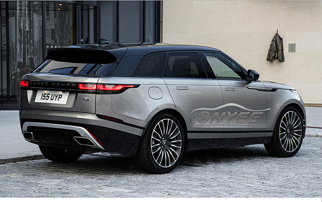 картинка Новые диски RANGE ROVER VELAR R21 5x120 ET49 J9,5 серебро + черный глянец магазин  StreetTuning 