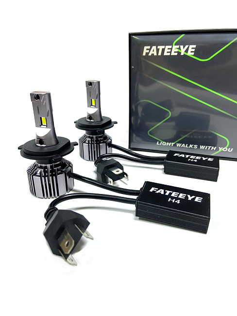 картинка Автомобильные светодиодные лампы FATEEYE F7 Led - H4 6500к, комплект 2 шт магазин  StreetTuning 