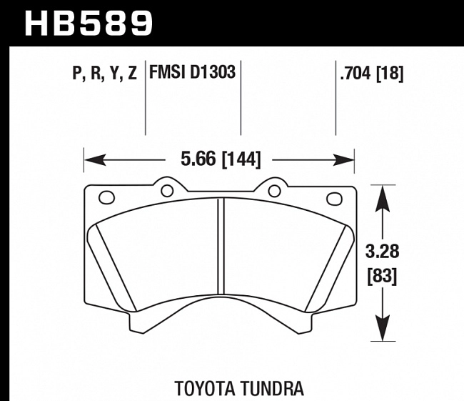 картинка КОМПЛЕКТ ПЕРЕД. Toyota LC200, Lexus LX570  до 2015; Тормозные диски HAWK + колодки LTS; HKC4980.589Y магазин  StreetTuning 