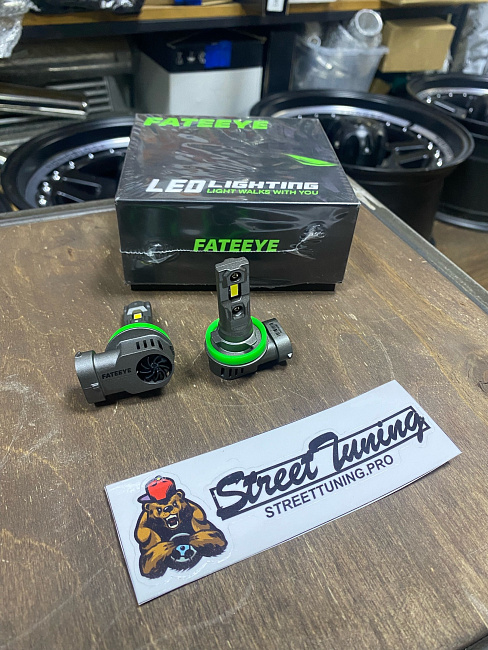 картинка Автомобильные светодиодные лампы FATEEYE F11 Led - H11 6500к магазин  StreetTuning 