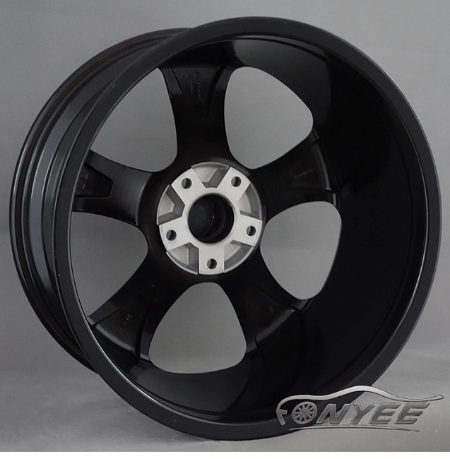 картинка Новые диски Porsche модель 1 R20 5X130 ET50 J9 черные+серебро магазин  StreetTuning 