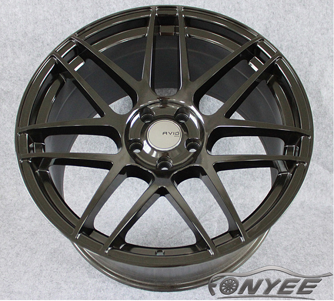 картинка Новые диски CURVA C300 R20 5х120 ET30 J9,5 черный глянец магазин  StreetTuning 