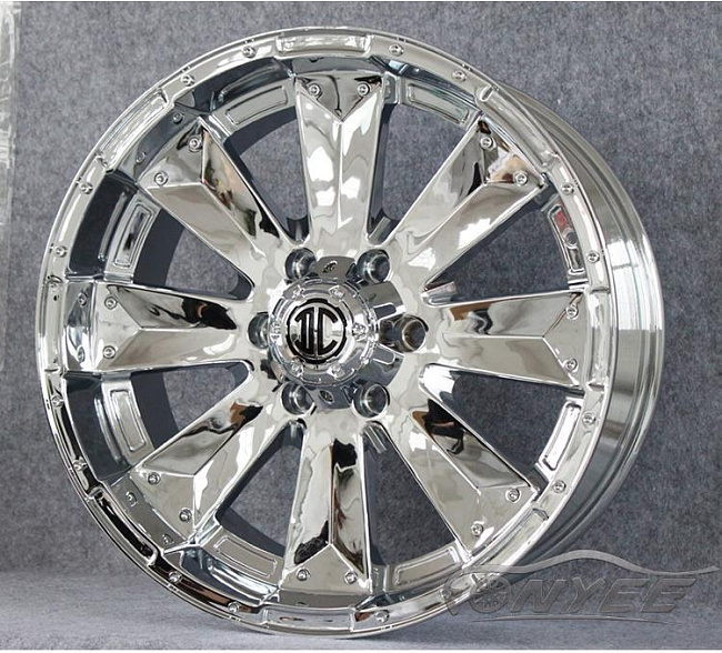 картинка Новые диски 2 CRAVE XTREME NX-4 OFF ROAD R20 5X150 ET0 J9 хром магазин  StreetTuning 