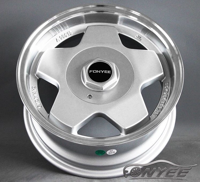картинка Новые диски Borbet A R17 4х100/4x114,3 ET25 J10 серебро + полированная полка магазин  StreetTuning 